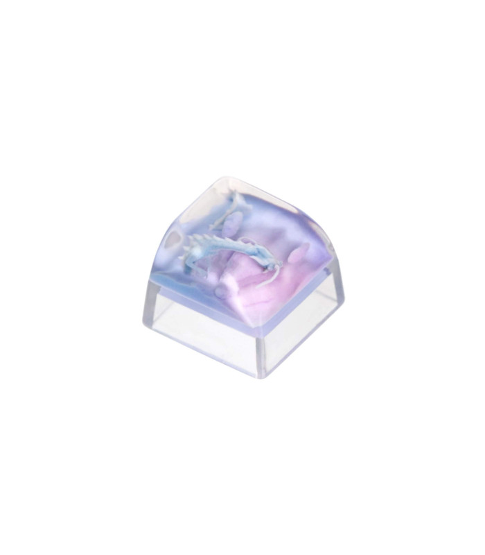 Magic Animal Resin Artisan Keycap-Purple Dragon