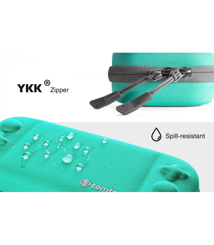 tomtoc Nintendo Switch Lite Travel Case, Turquois