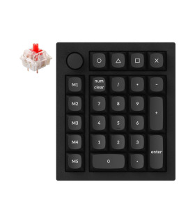 Keychron Q0 Plus Black QMK Red Switch NumberPad 