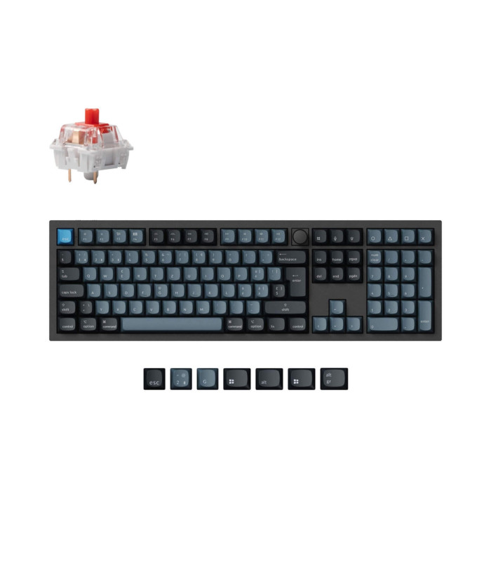 Keychron Q6 Pro Black QMK Red Switch (CH) w/Knob