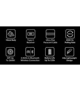 Keychron M3 Mini Wireless Mouse Black MetalEdition