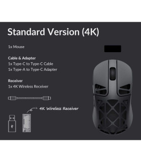 Keychron M3 Mini Wireless Mouse Black MetalEdition