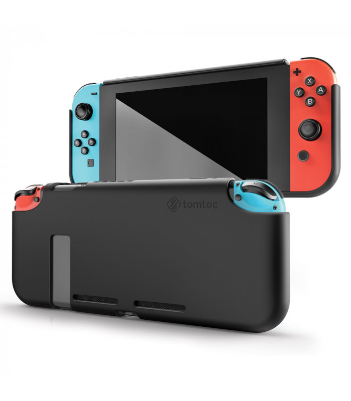 tomtoc Nintendo Switch Silicone Case, Black