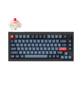Keychron V1 Max Black Red Switch (US) w/Knob