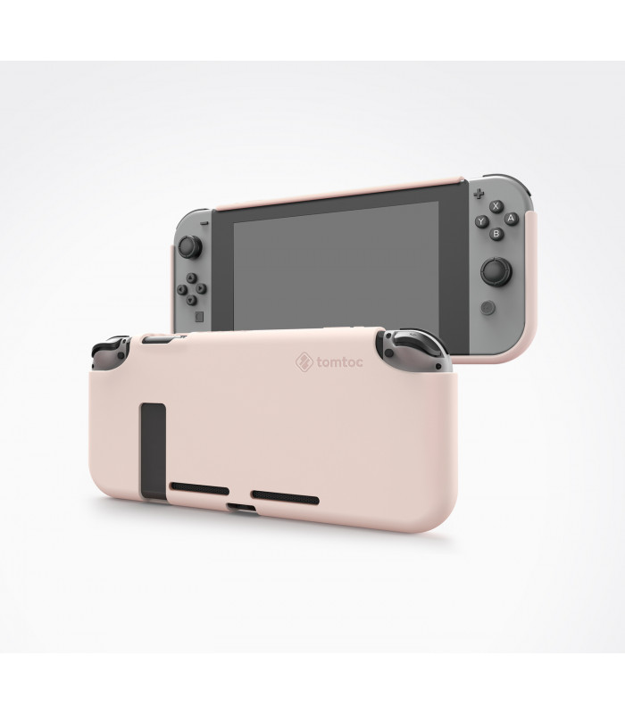 tomtoc Nintendo Switch Silicone Case, Pink