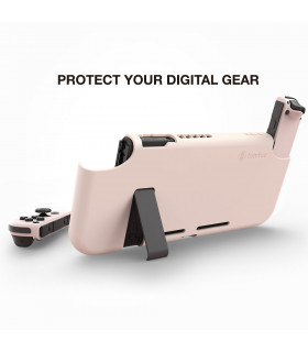 tomtoc Nintendo Switch Silicone Case, Pink
