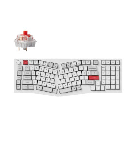 Keychron Q13 Pro White QMK Red Switch (US) w/Knob