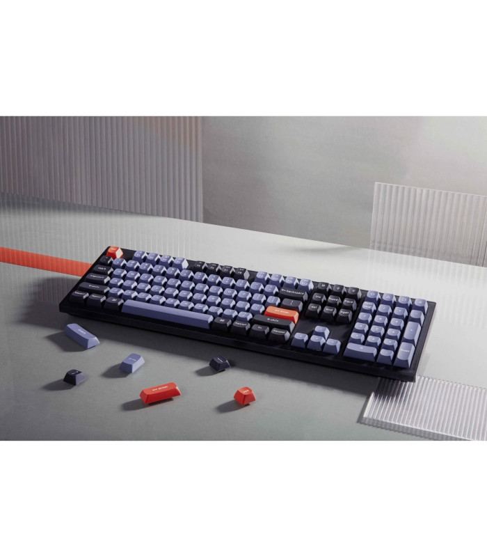 Keychron V6 Frosted Black Brown Switch (US) w/Knob