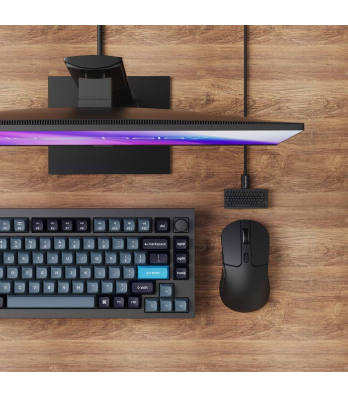 Keychron M3 Wireless Mouse Black 4000 Hz No RGB