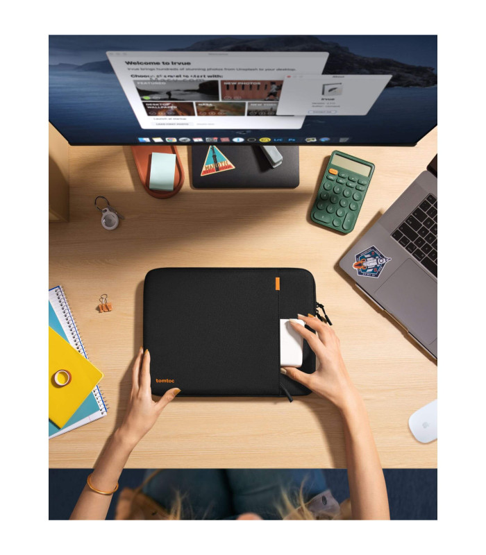 Defender-A13 (13.5") Laptop Sleeve, Black