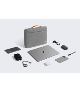 Defender-A22 (15") Laptop Briefcase, Grey