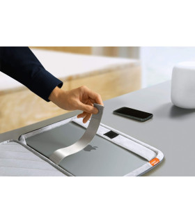 Defender-A22 (15") Laptop Briefcase, Grey