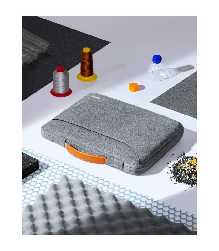 Defender-A22 (15") Laptop Briefcase, Grey