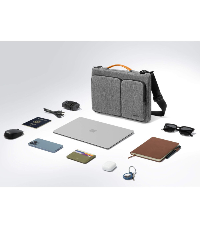 Defender-A42 (16") Laptop Briefcase, Grey