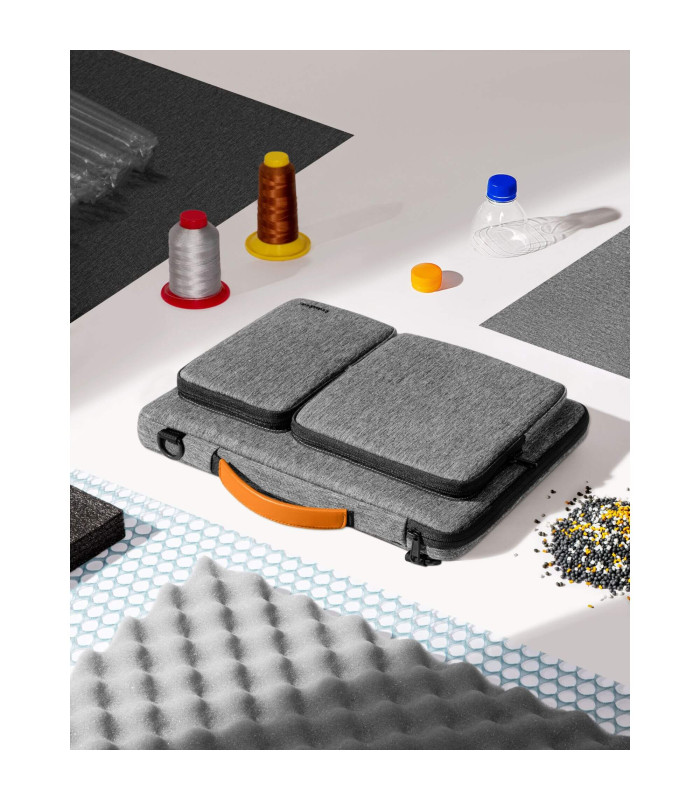 Defender-A42 (16") Laptop Briefcase, Grey