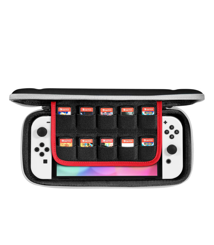 tomtoc Nintendo Switch-OLED Slim Case, Magic Black