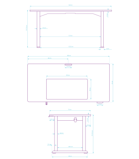 Ultradesk UPLIFT White