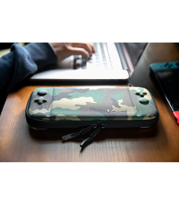 tomtoc Nintendo Switch Slim Case, Camo