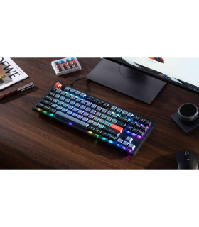 Keychron V3 Frosted Black Brown Switch (US) w/Knob