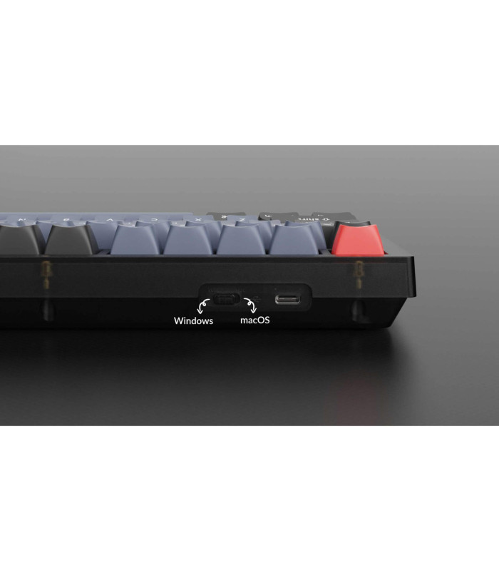 Keychron V3 Frosted Black Brown Switch (US) w/Knob