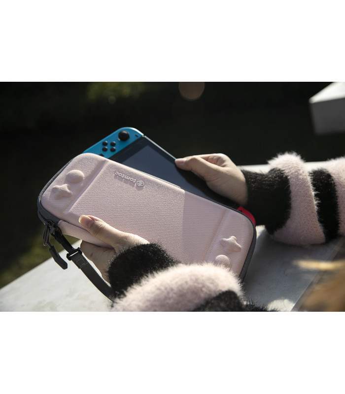 tomtoc Nintendo Switch Slim Case, Pink