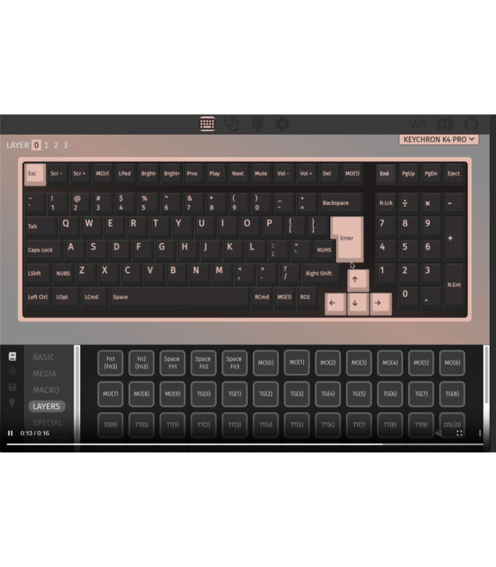 Keychron K4 Pro Brown Switch (DE)
