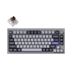 Keychron Q1 Pro Silver QMK Brown Switch (US)