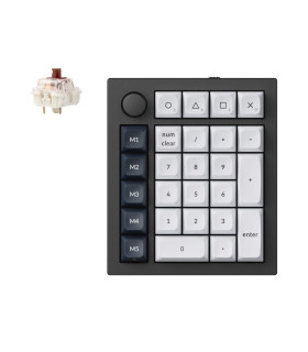 Keychron Q0 Max Black QMK Brown Switch Number Pad 