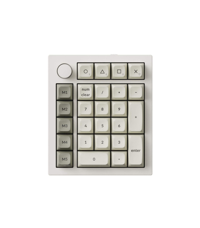 Keychron Q0 Max White QMK Red Switch NumberPad 