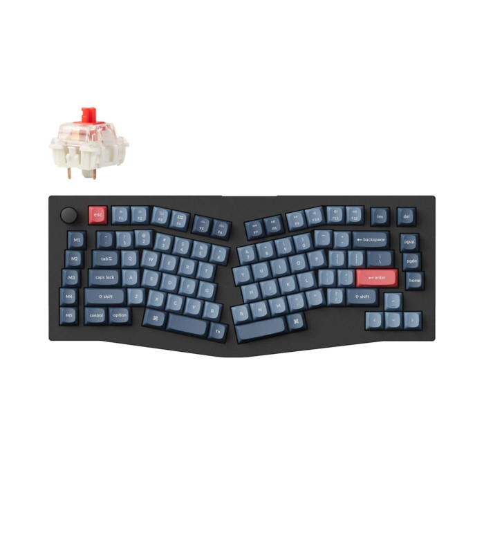 Keychron V10 Max Black Red Switch (US )w/Knob