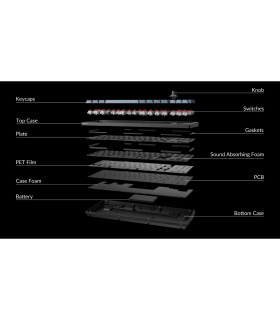 Keychron V3 Max Black Red Switch (US) w/Knob