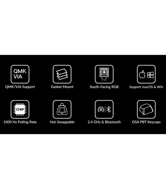 Keychron V3 Max Black Banana Switch (US) w/Knob