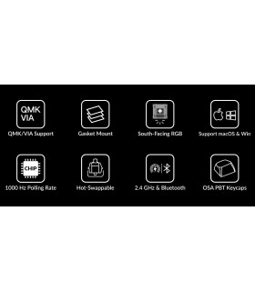 Keychron V3 Max Black Brown Switch (US) w/Knob