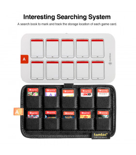 tomtoc Nintendo Switch Storage Case for 100 Games