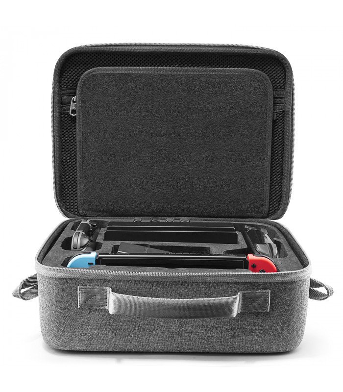 tomtoc Nintendo Switch Storage Case, Grey