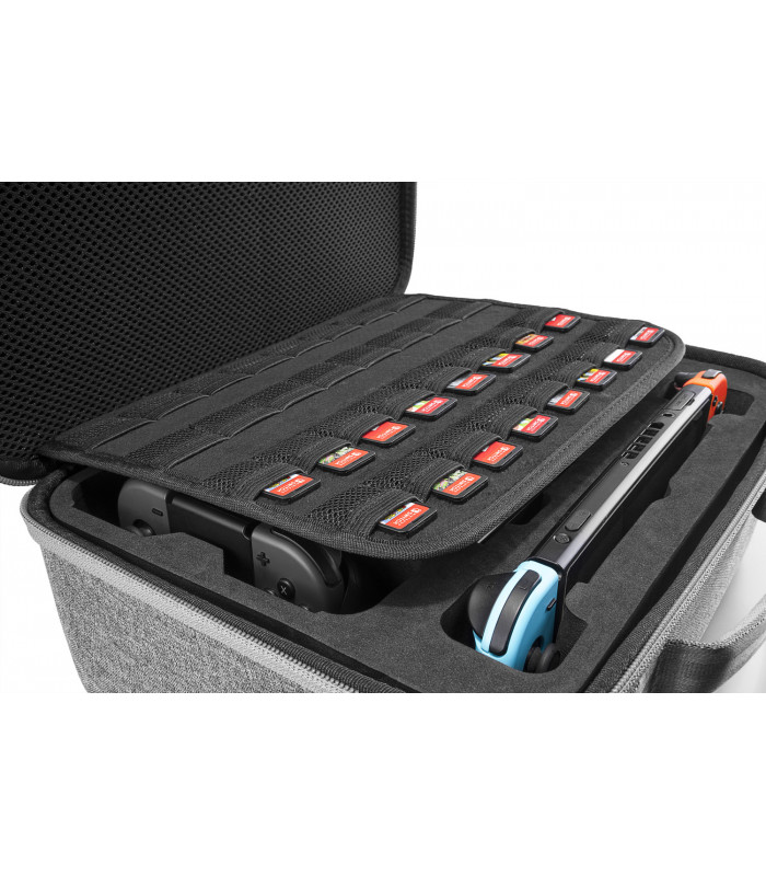 tomtoc Nintendo Switch Storage Case, Grey