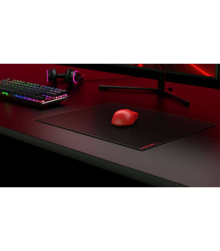 Superglide Glass Mouse Pad L - Black