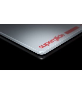 Superglide Glass Mouse Pad XL - White