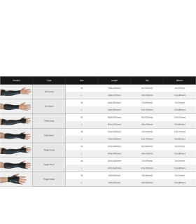 Pulsar ES Arm Sleeve Finger Long - Size M