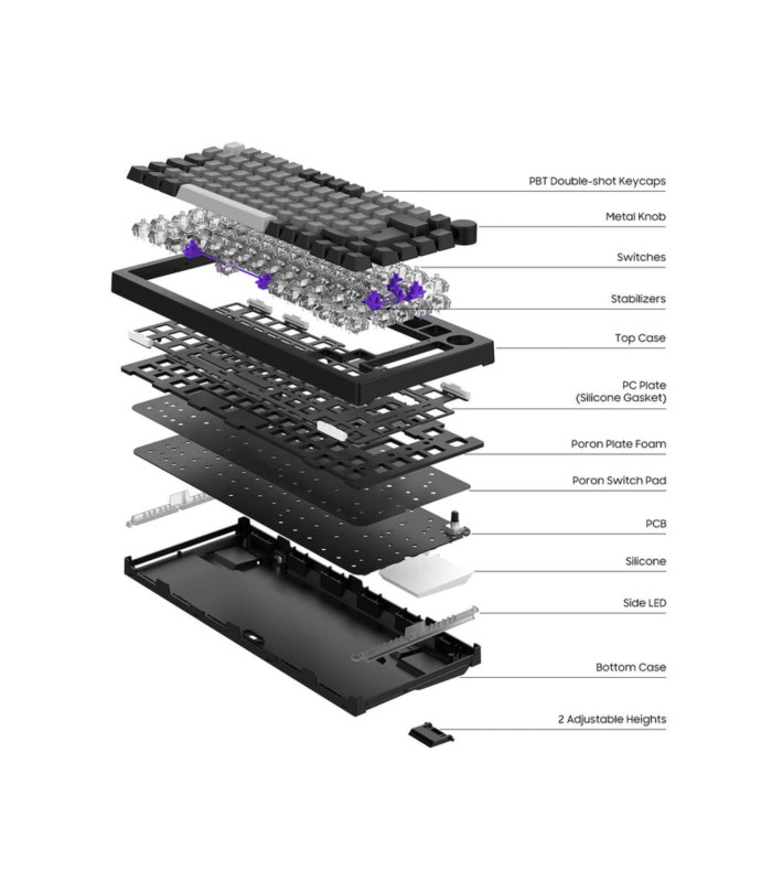 Akko 5075B Plus Black&White ISO V3 Cream Blue