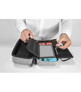 tomtoc Nintendo Switch Travel Case, Grey