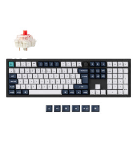 Keychron Q6 Max Black QMK Red Switch (CH) Knob