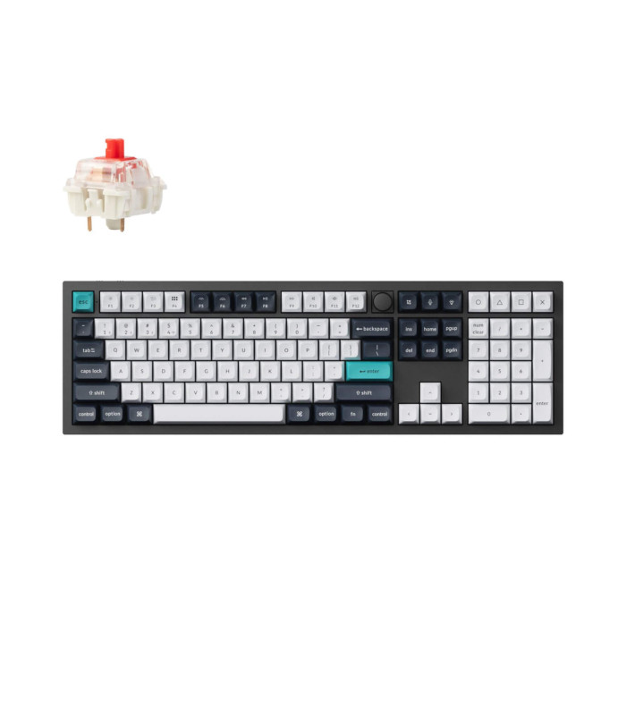 Keychron Q6 Max Black QMK Red Switch (US) Knob
