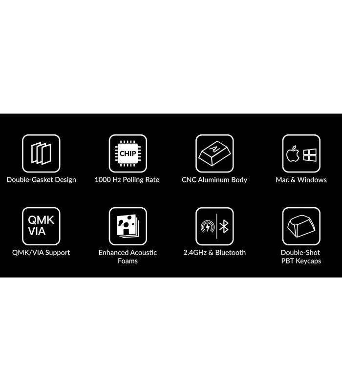 Keychron Q6 Max Black QMK Banana Switch (US) Knob