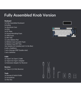 Keychron Q1 Max Black QMK Red Switch (CH)