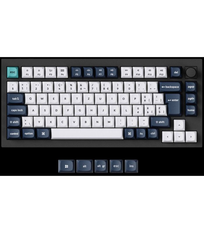 Keychron Q1 Max Black QMK Brown Switch (CH)