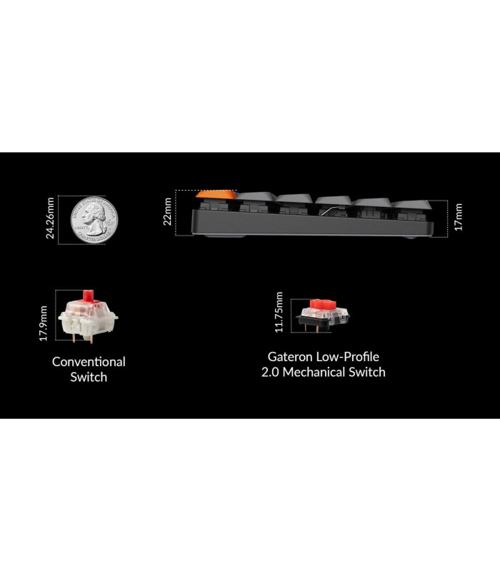Keychron K3 Max QMK Red Switch RGB (CH)