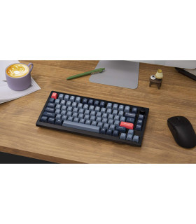 Keychron V1 Max Black Brown Switch (US) w/Knob