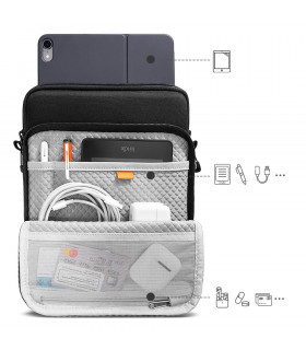 tomtoc H13 (9.7-11") Tablet Sleeve, Black