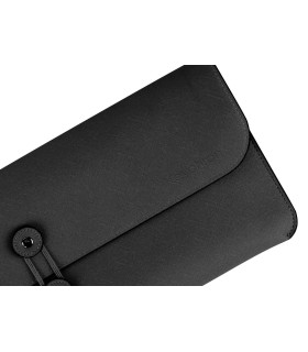 Travel Pouch Saffiano Leather Black K5/K5 Pro/Max